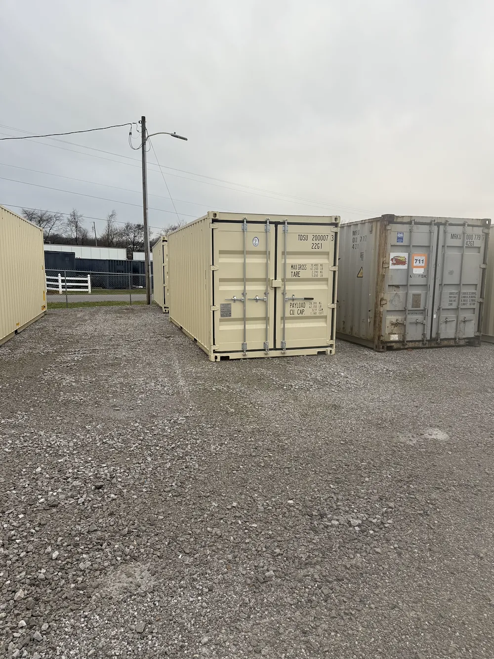  CHINA EASTERN CONTAINERS 20' X 96"