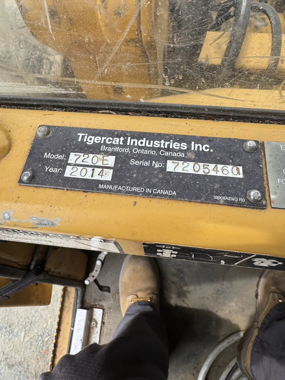 2014 TIGERCAT 720E