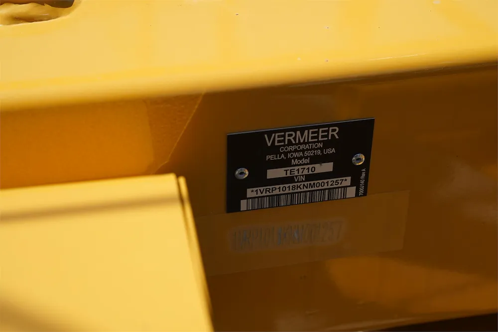 2025 VERMEER TE1710