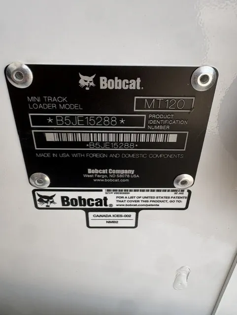 2026 BOBCAT MT120