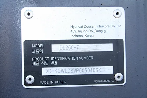 2022 DOOSAN DL250-7