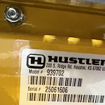 2025 HUSTLER RAPTOR XD 54