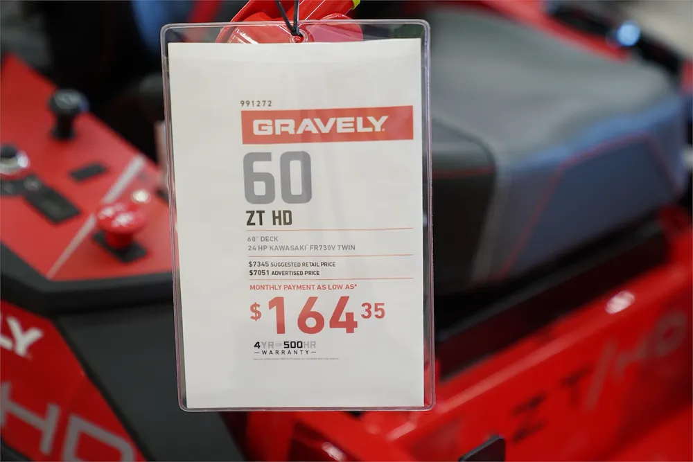 2025 GRAVELY ZT60 HD