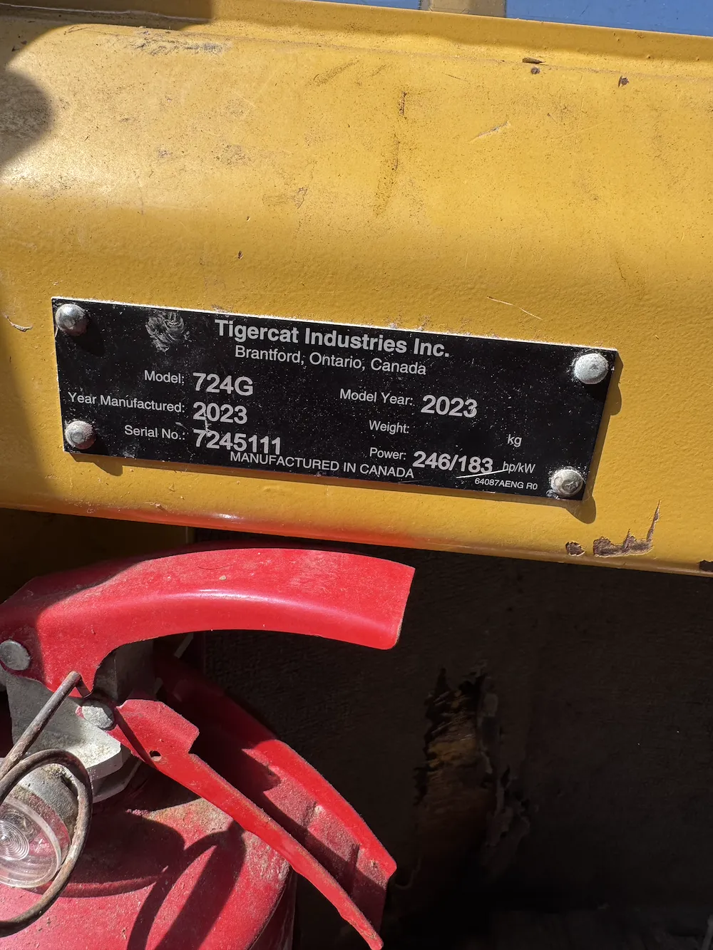 2023 TIGERCAT 724G
