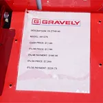2025 GRAVELY ZT60 HD