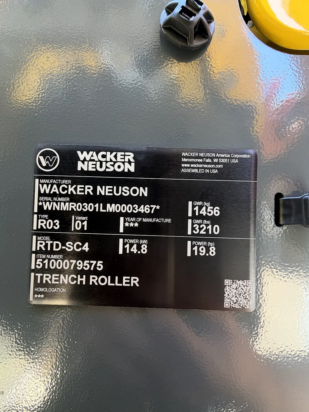 2026 WACKER NEUSON RTD-SC4
