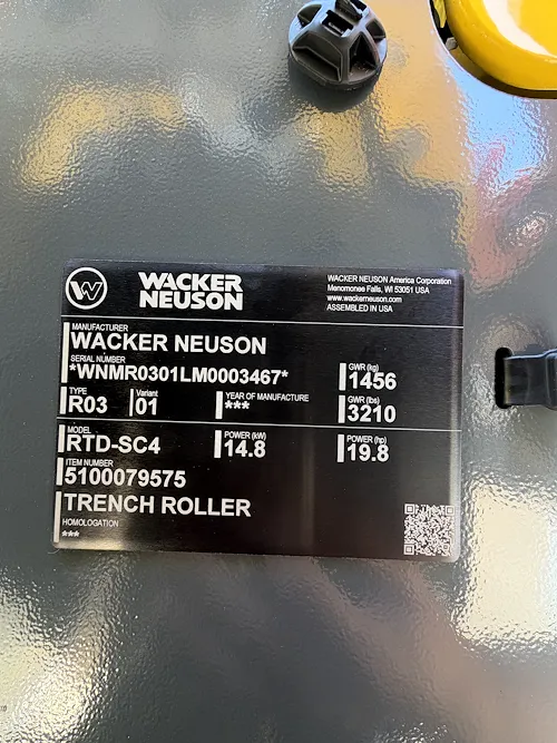 2026 WACKER NEUSON RTD-SC4