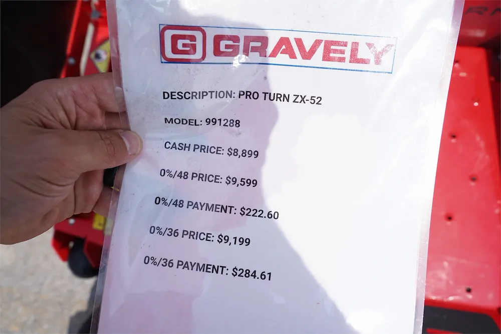 2025 GRAVELY PROTURN 52