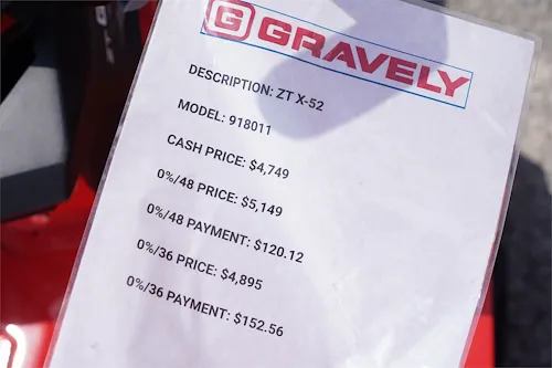 2025 GRAVELY ZT X 52