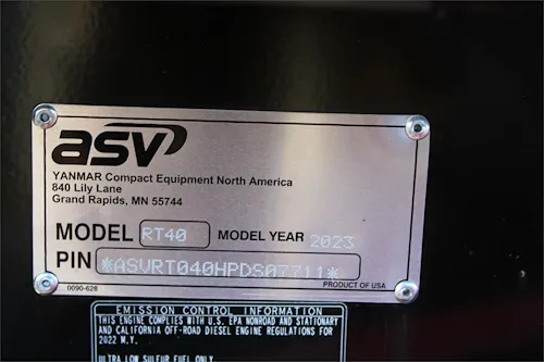 2024 ASV POSI-TRACK RT40