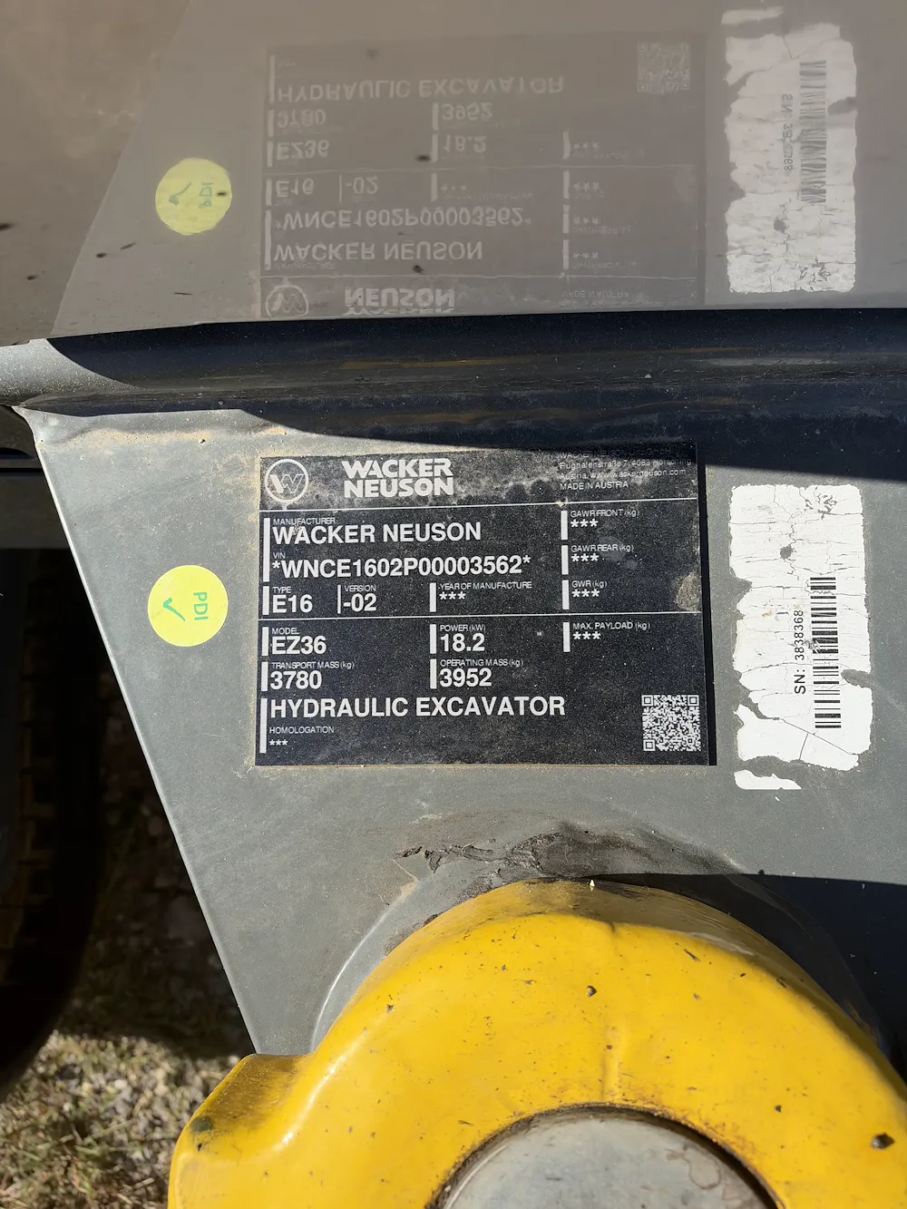  WACKER NEUSON EZ36