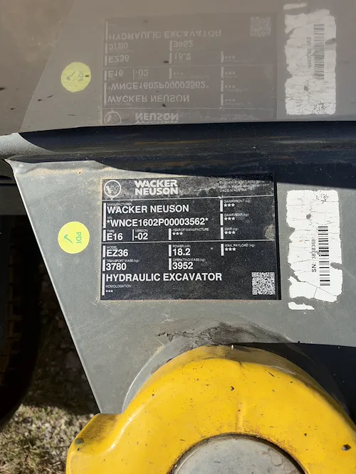  WACKER NEUSON EZ36
