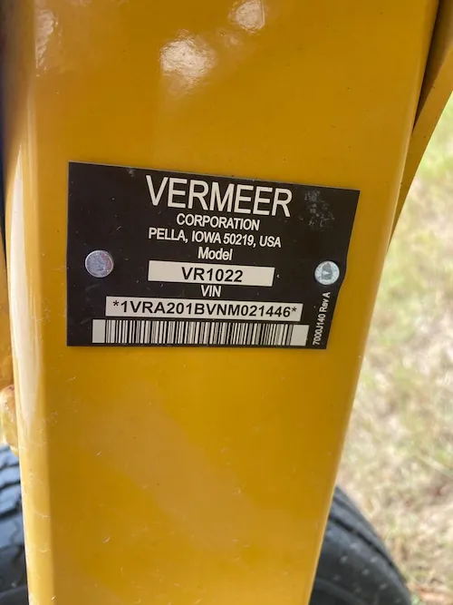  VERMEER VR1022