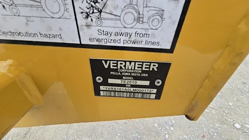  VERMEER TE2510