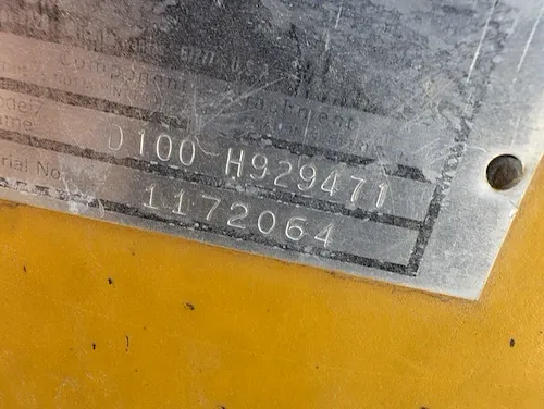 CASE D100-H929471